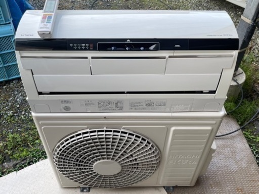 3ヶ月保証！！ 16畳用 HITACHI 白くまくん 暮らしカメラ搭載！RAS-X56E2(W) 冷暖房エアコン！分解清掃渡し！！2015年製
