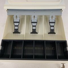 【CASIO】カシオ 電子レジスター ドロア一体型 小型ドロアタイプ 計算機 店舗 NL-200 Y0004