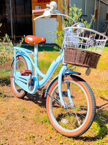 ※　受け渡し完了　※　　　　　　　　　　　　　女の子用自転車　水色　超美品　値引き有り