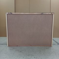 未使用訳あり 幅120cm 引戸 桐 ブラウン キャビネット ダイニング