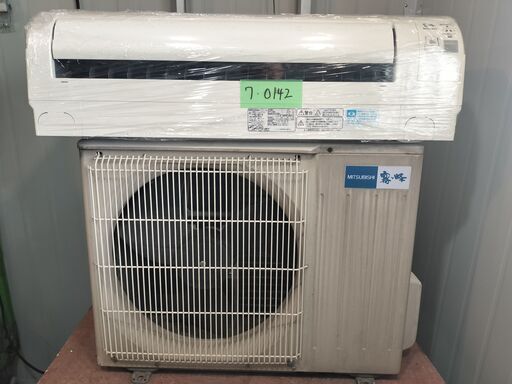 ワ0142 三菱霧ヶ峰ムーブアイ付き2011年式2.2kw6畳適用25000円＠標準工事込み大阪市内価格