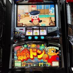 赤ドン　実機　パチスロ機
