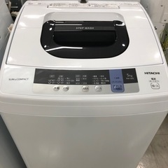 安心の6ヶ月間保証付き！HITACHI全自動洗濯機2019年製5...