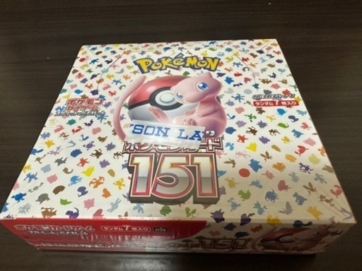 ポケカ･151(1BOX･シュリンク付き)