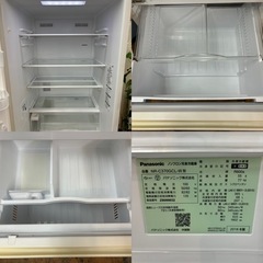 I756 🌈  ジモティー限定価格！ Panasonic 冷蔵庫 (365L) ⭐ 動作確認済 ⭐ クリーニング済