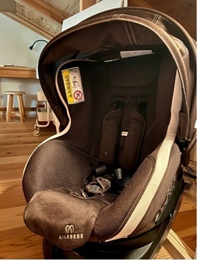 チャイルドシート　エールベベ　クルット3iプレミアム　ブラウン　BF841 子供用品 ベビー用品 ISOFIX