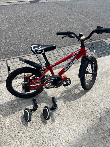 子供用自転車 D-Bike 16インチ + 補助輪付き