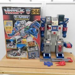 当時品 戦え!超ロボット生命体 トランスフォーマー ザ・ヘッドマスターズ C-114 フォートレスマキシマス 旧タカラ ジャンク扱い品 当時品 戦え!超ロボット生命体 トランスフォーマー ザ・ヘッド