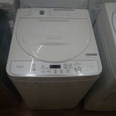 シャープ 6.0kg洗濯機 2019年製 ES-GE6DJ【モノ...