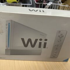 【U1645】NINTENDO Wii本体 箱いたみ有