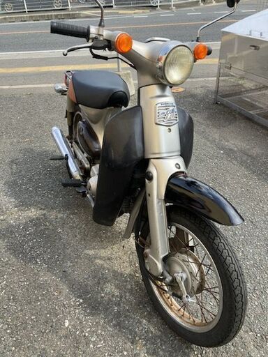 実働　C50 リトルカブ　 キャブタイプ　ブラウンシルバー＆ブラック　シート新品張替え済み
