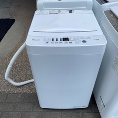 f●■Hisense全自動洗濯機4.5kg【HW-T45D】20...
