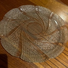 ガラス　プレート　大皿