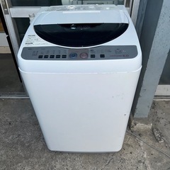 SHARP 洗濯機　6kg 年式不明(おそらく2011年)