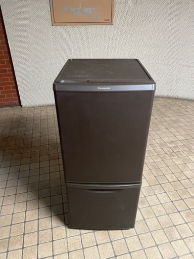 配送可能　２０１９年 パナソニック 冷蔵庫 2ドア 138L マットビターブラウン NR-B14CW-T