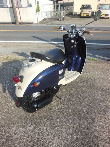 YAMAHA 2st VINOビーノ ダークブルー セル始動　メーターオーバーし速く好調 シート新品張替え他 納車整備点検済み 登録後すぐ乗り出せます。直接引き渡し　配送手配も可　SA10J　５AU　４JP　原付 YAMAHA 2st VINOビーノ ダークブルー セル始動 メーターオーバーし速く