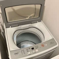 縦型洗濯機Aqua5kg 価格交渉可
