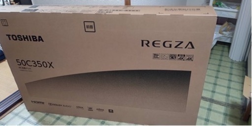 TOSHIBA/✴︎新品未開封✴︎東芝 REGZA 4K液晶テレビ 50C350X