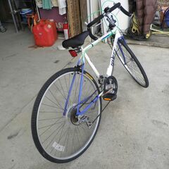 ＨＵＦＦＹ　ロードバイク TRIATHLITE PRO １２段ギア ２７インチ ホワイト タイヤ前後新品