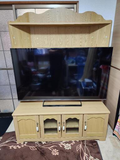 20%off ！値下げ❗大画面‼️　Panasonic55インチテレビとテレビ台セット