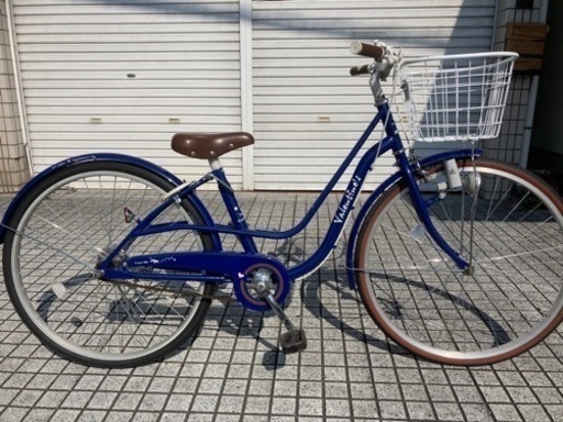 【26インチ自転車】美品❗️変速なし　リヤタイヤ、鍵新品❗️スペアキーあり　若林自転車　浜大津店　SALE中❗️