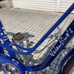 26インチ自転車】美品❗️変速なし リヤタイヤ、鍵新品❗️スペアキー