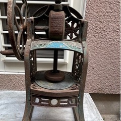 売却済みです。昭和初期 かき氷機