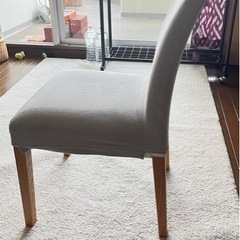 【美品】無印良品　ダイニングチェア2脚セット