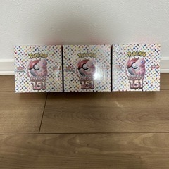 ポケモンカード151 新品・未開封BOX