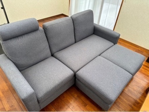 『値下げ❗️』　　　　　　　　　　　　　　　取引中！家具 ソファ 3人掛けソファ