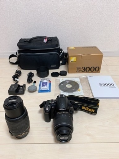 一眼レフデジタルカメラNIKON D3000