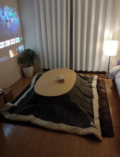無印良品 楕円こたつ こたつ布団 セット