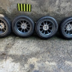 [値下げしました]N-BOX N-WGN N-ONEスタッドレス+アルミホイール