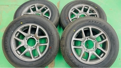 JB64 ジムニー 新古車外し 純正ホイールタイヤ 4本セット