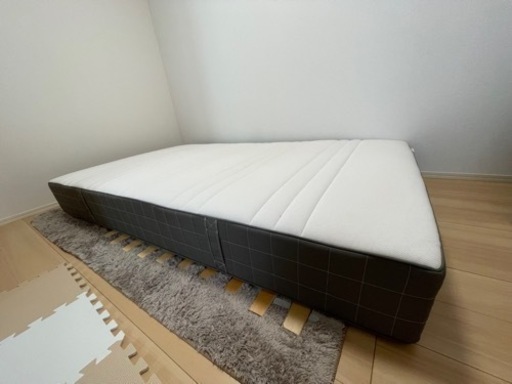 IKEA HOVAGセミダブルマットレス値段交渉あり IKEAマットレスの評判