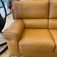 本革 レザーソファ　家具 ソファ 2人掛けソファ