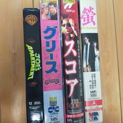 懐かしい　映画４本　VHS　　