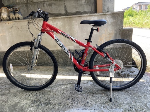 (お取引中)古いマウンテンバイク身長150〜160位GIANT ROCK3