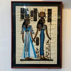 エジプト製 パピルス画