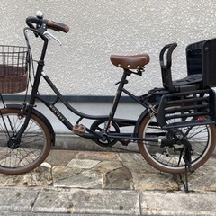 【整備済み】おしゃれ小径ママチャリ　MONTANAカフェ　20インチ　