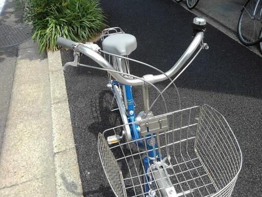 中古自転車3087 ブリヂストン 前後タイヤ新品！ 26インチ 3段