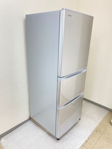 【お得】冷蔵庫TOSHIBA 330L 2017年製 GR-H34SY(S) KE62543