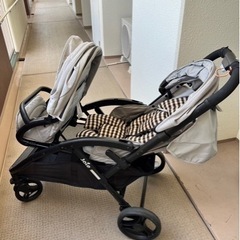 【値下げ】Joie ジョイー 2人乗りベビーカー エヴァライトデュオ Amazon | Joie(ジョイー) 二人乗りベビーカー Evalite Duo