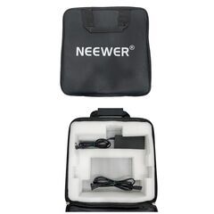 24C343_ジ6 NEEWER LEDビデオライト NL660 4個+スタンド 4個セット