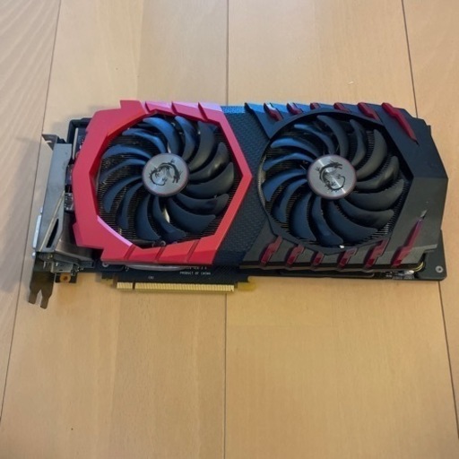 グラフィックボード　GTX1060 6GB msi gamingX