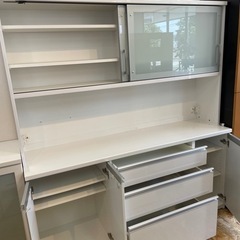 
キッチンボード 食器棚 w180cm　家具 収納家具 食器棚、キッチン収納