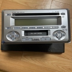 トヨタ純正　CDカセットラジオ