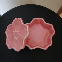 桜柄の陶器