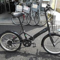 中古自転車３０８６　折り畳み　２０インチ　６段ギヤ　ワイヤー錠　ライトは付属していません 中古自転車3086 折り畳み 20インチ 6段ギヤ ワイヤー錠 ライト