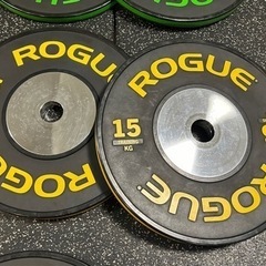 rogueバンパープレート15kg② Rogue バンパープレート 15kg 2枚1セット